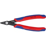 KNIPEX Electronic Super Knips 78 31 125 , Elektronik-Zange blau, mit Öffnungsfeder und Öffnungsbegrenzung