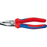 KNIPEX Montage-Paket 00 20 11 , Zangen-Set blau, gezahnte Griffflächen, Schneiden mit Facetten