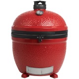 Kamado Joe Big Joe II Stand-Alone, Holzkohlegrill rot/schwarz, Ø 61cm, freistehend