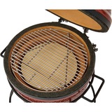 Kamado Joe Junior, Holzkohlegrill rot/schwarz, Ø 34cm