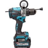 Makita Akku-Schlagbohrschrauber HP001GD201 XGT, 40Volt blau/schwarz, 2x Li-Ion XGT Akku 2,5Ah, MAKPAC