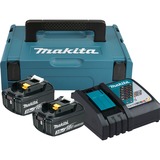 Makita Power Source Kit 197952-5, 18Volt, Ladegerät MAKPAC Gr.1, 2x Li-Ionen Akku 3Ah