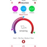 Meater Plus, kabelloses Fleischthermometer 50 Meter Reichweite