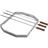 Moesta Churrasco'BBQ Set für Smokin' PizzaRing, für 57cm Kugelgrill, Spieß edelstahl