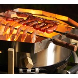 Moesta Churrasco'BBQ Set für Smokin' PizzaRing, für 57cm Kugelgrill, Spieß edelstahl