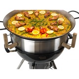 Moesta PAN'BBQ Set für Smokin' PizzaRing, für 47cm + 50cm Kugelgrill, Pfanne silber
