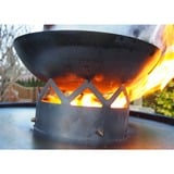 Moesta WOK'N BBQ Komplettpaket, für 67cm Kugelgrill edelstahl/holz, 3-teilig