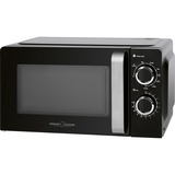 ProfiCook PC-MWG 1208, Mikrowelle schwarz/silber