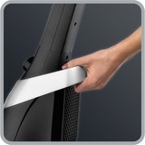 Rowenta Powerline Extreme Cyclonic  RH 8155WA, Bodenstaubsauger schwarz/silber