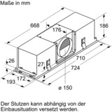 Siemens CleanAir Standard Umluftset LZ21JXC21, Umrüst-Set weiß