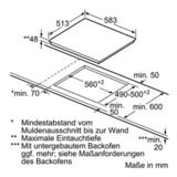 Siemens ET645HE17 iQ100, Autarkes Kochfeld schwarz/silber