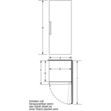 Siemens GS51NUWDP iQ500, Gefrierschrank weiß