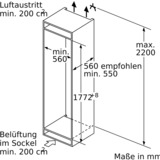 Siemens KI87SADD0 iQ500, Kühl-/Gefrierkombination 