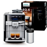 Siemens TE657M03DE EQ.6 plus s700, Vollautomat edelstahl/schwarz