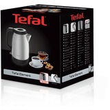 Tefal Element KI 280D, Wasserkocher edelstahl/schwarz, 1,7 Liter