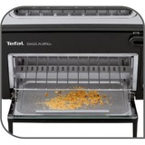 Tefal Toast-Ofen TL 6008, Toaster schwarz/silber, Retail