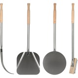 Ventura Pizzabäcker Set, Grillbesteck edelstahl, 4-teilig
