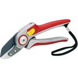 WOLF-Garten Amboss-Gartenschere RS 5000 "Alu Professional" rot/aluminium, Kraftamboss