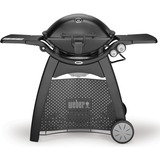 Weber Gasgrill Q 3200 Station Black +Schild +Rost schwarz