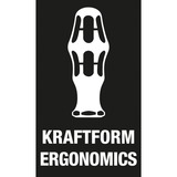 Wera Kraftform Kompakt 62, 1/4", Bit-Satz inkl. Steckgriff, mit Falttasche