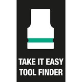 Wera Tool-Check Plus, 39-teilig, Bit-Satz schwarz, inkl. Bit-Ratsche und Steckgriff