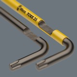 Wera Winkelschlüsselsatz 967 SL/9 Sechsrund HF, Schraubendreher mit Halteclip