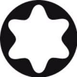 Wera Zyklop Bitnuss-Satz 8767 B Sechsrund HF 1, 3/8", 6-teilig, Steckschlüssel mit Haltefunktion