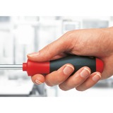 Wiha Schraubendreher-Set SoftFinish, 7-teilig schwarz/rot