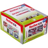 fischer Dübel DUOPOWER 6x50 LD hellgrau/rot, 100 Stück