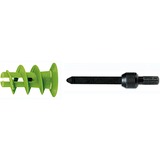 fischer Gipskartondübel GK GREEN grün, 90 Stück