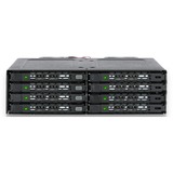 Icy Dock MB998IP-B, Einbaurahmen schwarz
