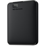 WD Elements Portable 4 TB, Externe Festplatte schwarz, Micro-USB-B 3.2 Gen 1 (5 Gbit/s)