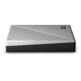 WD My Passport Ultra 4 TB, Externe Festplatte silber/schwarz, USB-C 3.2 Gen 1