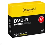 Intenso DVD-R 4,7 GB, DVD-Rohlinge 16fach, 10 Stück, bedruckbar
