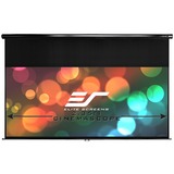 EliteScreens Manual Rollo, Rolloleinwand schwarz, 92", 16:9, MaxWhite