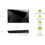 NVIDIA® SHIELD TV PRO, Streaming-Client schwarz, UltraHD/4K, HDR, Dolby Vision, Dolby Atmos