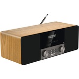 TechniSat DIGITRADIO 3 eiche/schwarz, DAB, UKW, Bluetooth