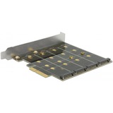 DeLOCK PCIe Karte > 4x intern M.2 B mit RAID, RAID-Karte 