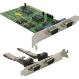 DeLOCK Multi I/O-Karte PCI 4S, Schnittstellenkarte Lite Retail