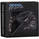 Alphacool Eiszapfen Schnellverschluss Stecker G1/4 IG - Deep Black, Kupplung schwarz