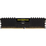 Corsair DIMM 8 GB DDR4-2400  , Arbeitsspeicher schwarz, CMK8GX4M1A2400C14, Vengeance LPX, INTEL XMP