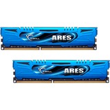 G.Skill DIMM 16 GB DDR3-1866 (2x 8 GB) Dual-Kit, Arbeitsspeicher F3-1866C10D-16GAB, Ares, INTEL XMP, Lite Retail