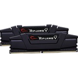 G.Skill DIMM 16 GB DDR4-3200 (2x 8 GB) Dual-Kit, Arbeitsspeicher schwarz, F4-3200C16D-16GVKB, Ripjaws V, INTEL XMP