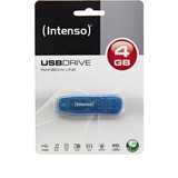 Intenso Rainbow Line 4 GB, USB-Stick blau