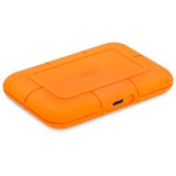 LaCie RUGGED SSD 2 TB, Externe SSD orange, USB-C 3.2 Gen 1 (5 Gbit/s)