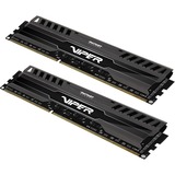 Patriot DIMM 16 GB DDR3-1866 (2x 8 GB) Dual-Kit, Arbeitsspeicher PV316G186C0K, Viper 3 - Black Mamba Edition, INTEL XMP, Retail