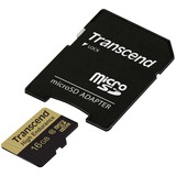 Transcend microSDHC Card 16 GB, Speicherkarte UHS-I U1, Class 10