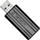 Verbatim Pin Stripe 64 GB, USB-Stick schwarz