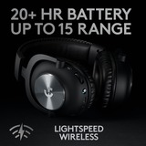 Logitech Gaming G PRO X LIGHTSPEED, Gaming-Headset schwarz