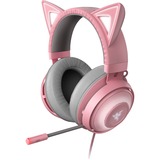 Razer Kraken Kitty Edition, Gaming-Headset rosa, USB-A